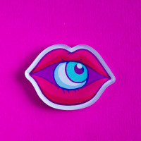 Значок Markov Design Lips-2