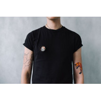 Значок WafWaf Космический пузан-2