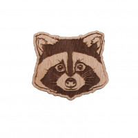 Значок WafWaf Голова Енота