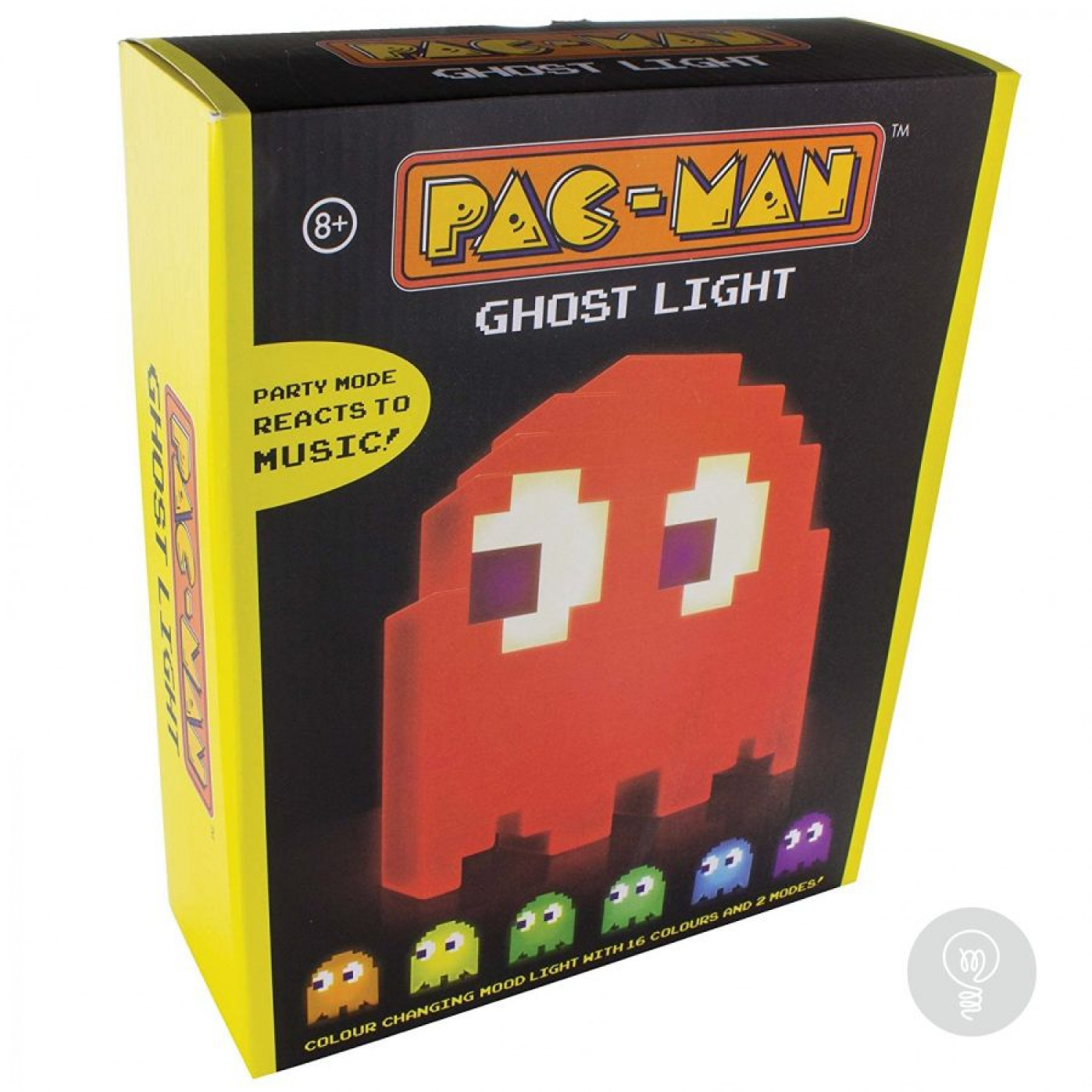 Светящийся под музыку светильник Pacman Ghost Голубой Светящийся под музыку светильник Pacman Ghost Голубой