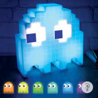 Светящийся под музыку светильник Pacman Ghost Голубой-2
