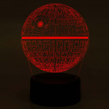 3D Cветильник Звезда Смерти 3D Cветильник Звезда Смерти