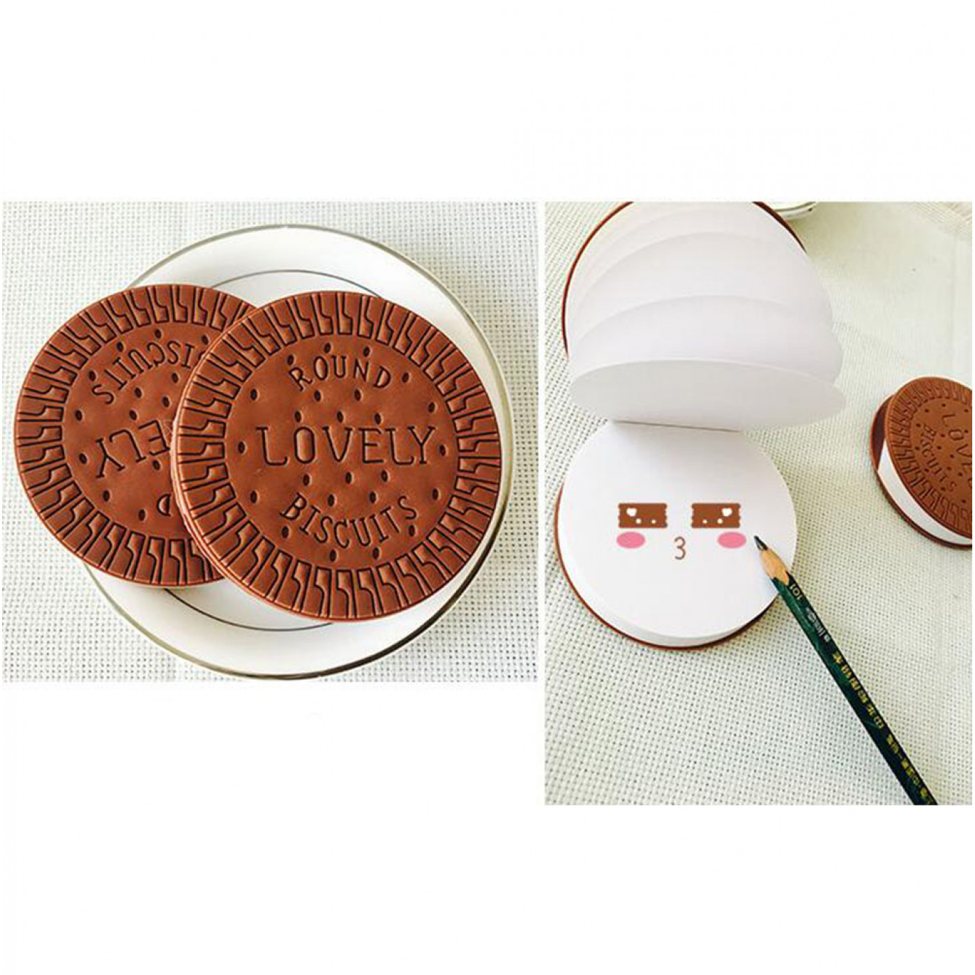 Блокнот Печенька с ароматом шоколада