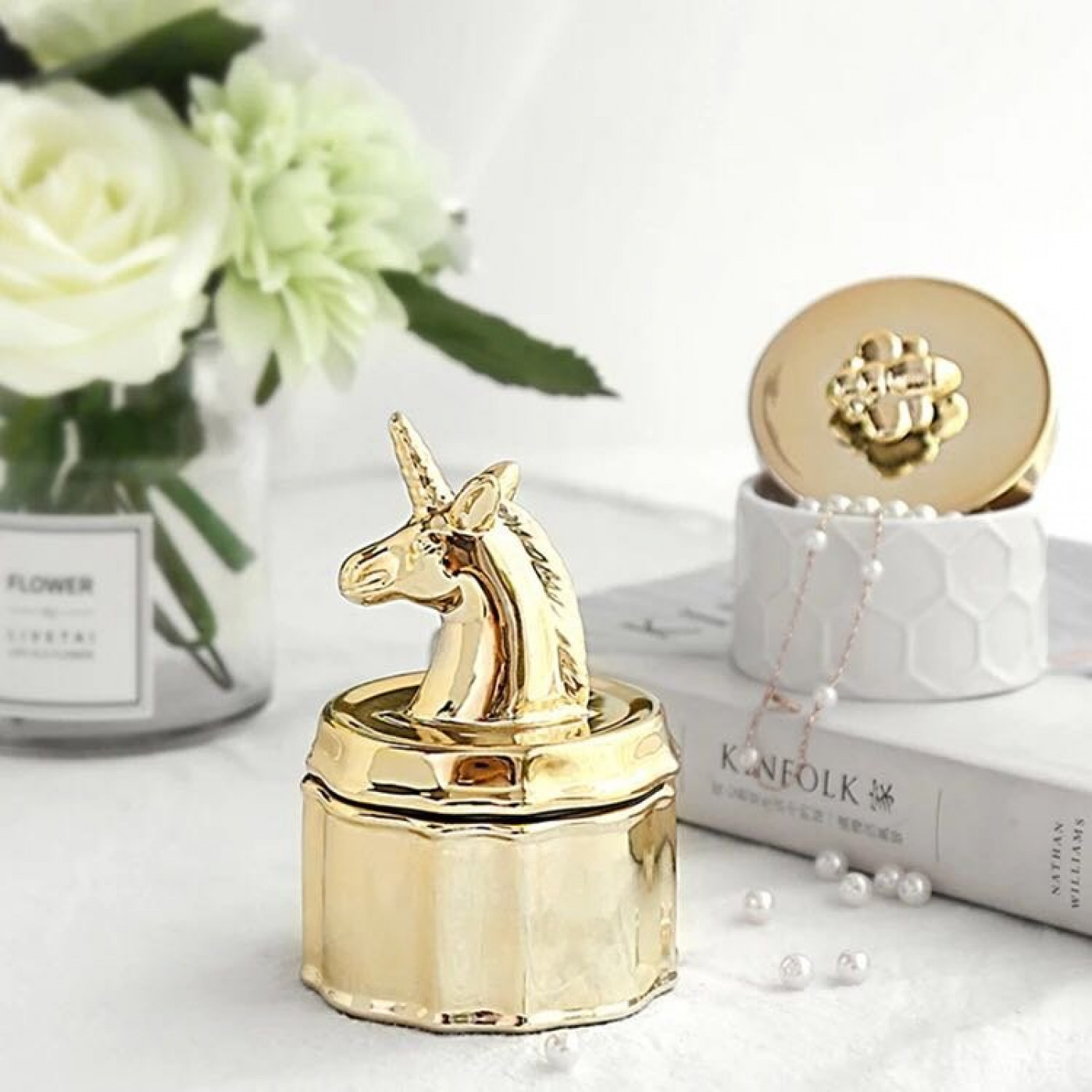 Держатель для украшений Unicorn золотой Держатель для украшений Unicorn золотой