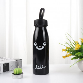 Термос Cute dog черный