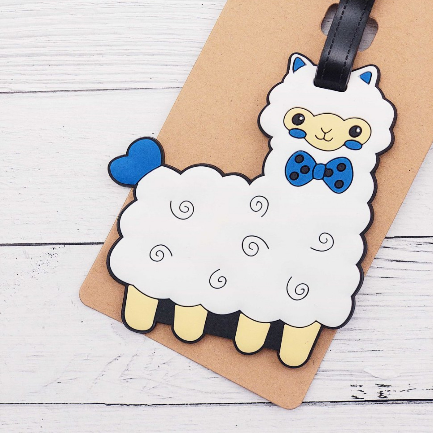 Бирка для багажа Лама