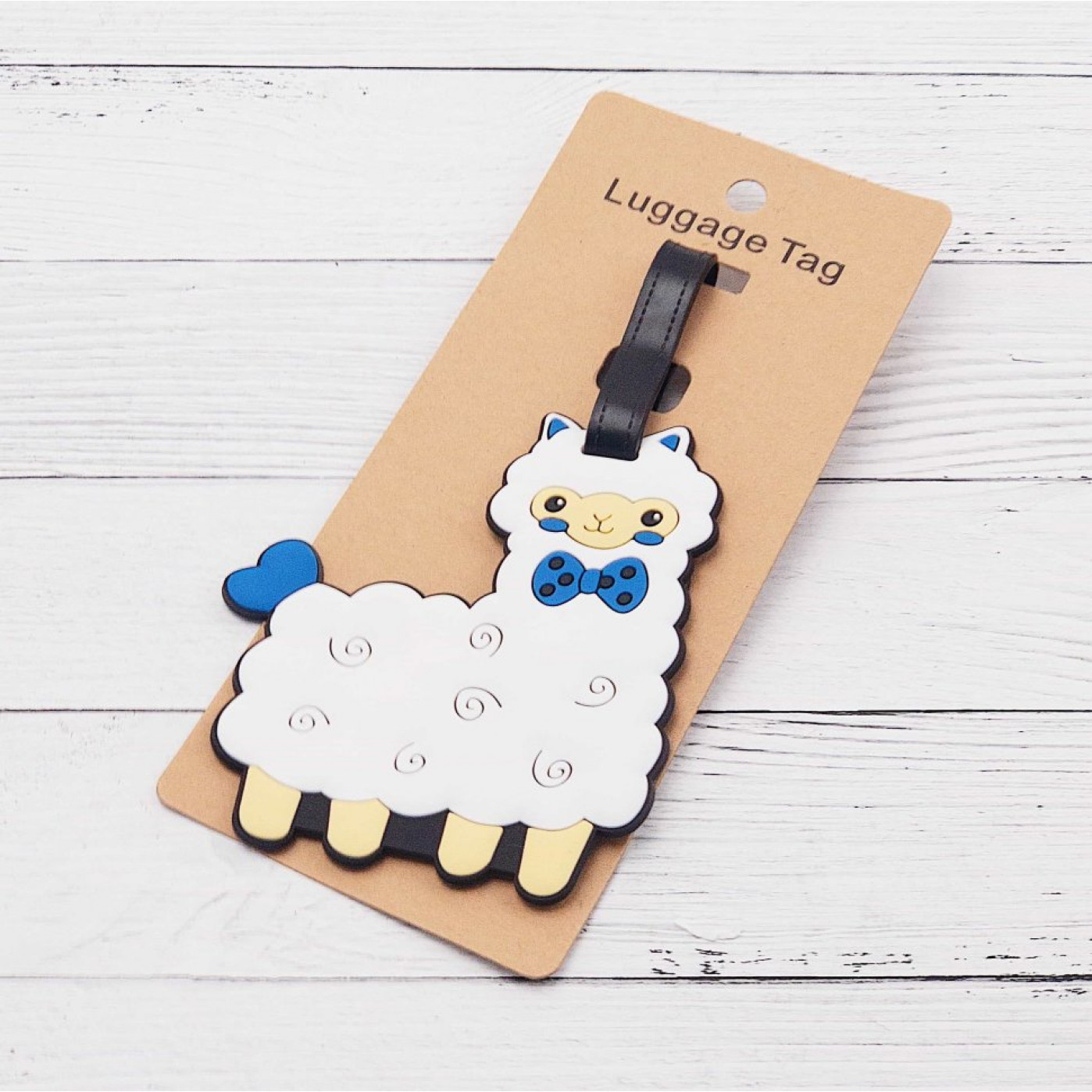 Бирка для багажа Лама