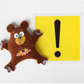 Игрушка на присосках для авто Тормози-2