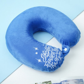 Антистресс-подголовник Memory Звезды ближе, чем кажутся синий
