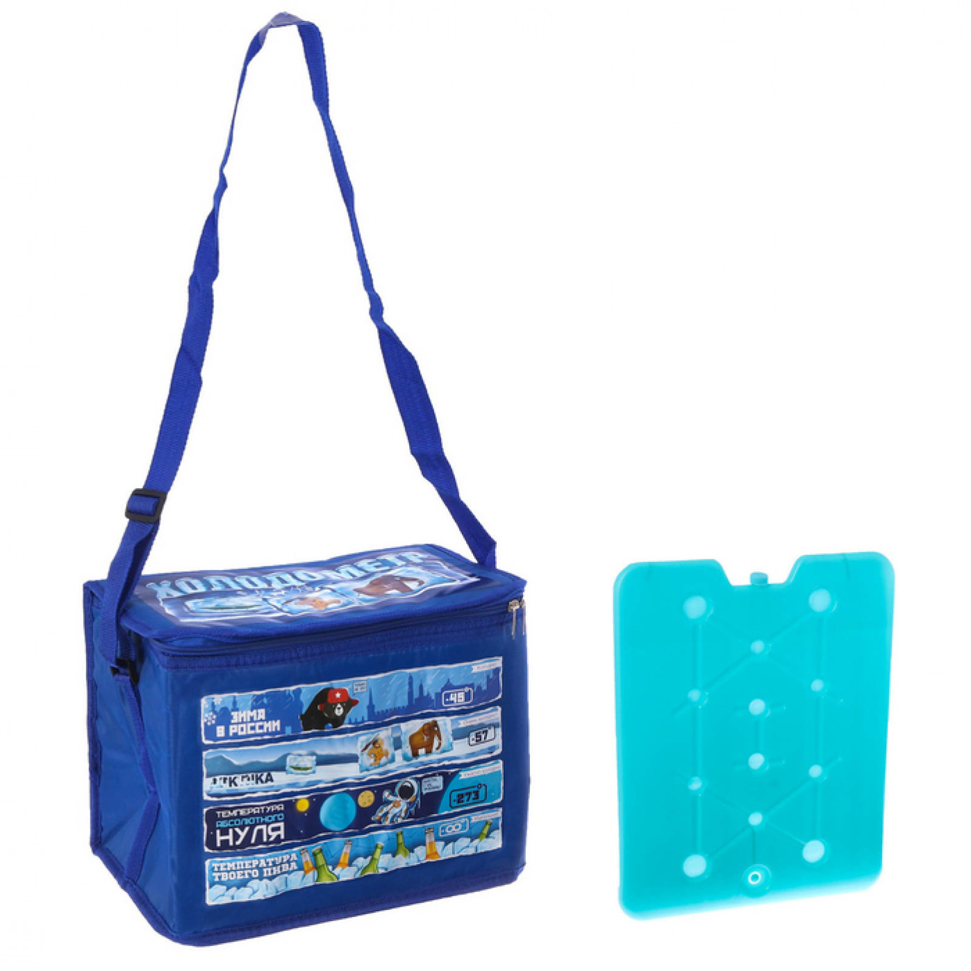 Термосумка с аккумулятором холода Холодометр Термосумка с аккумулятором холода Холодометр