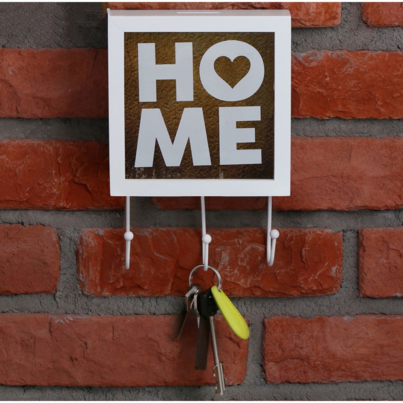 Деревянная копилка-ключница Home Деревянная копилка-ключница Home
