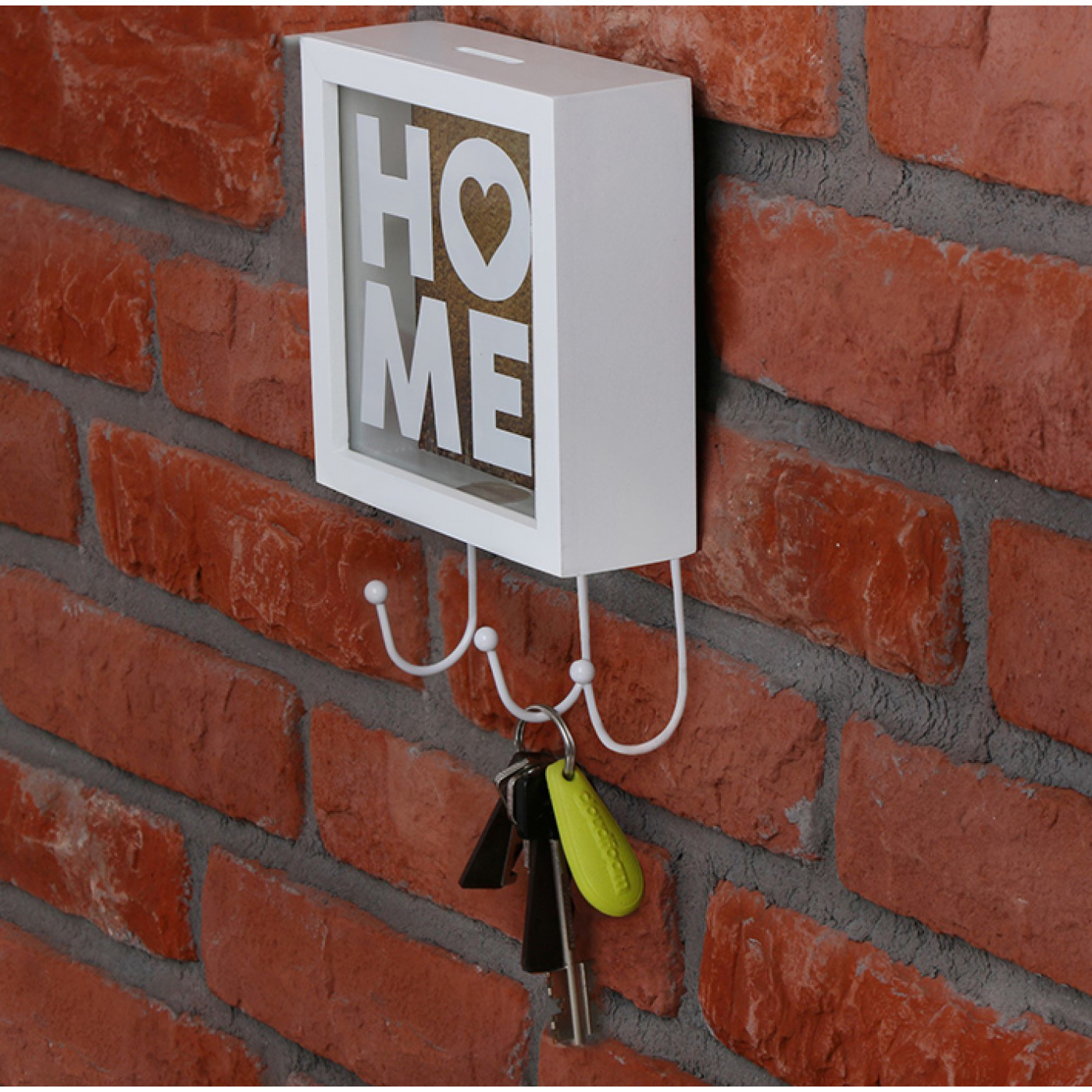 Деревянная копилка-ключница Home Деревянная копилка-ключница Home