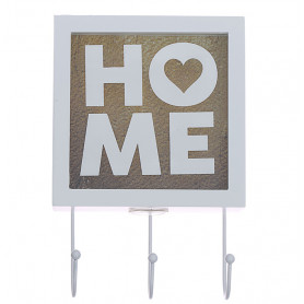 Деревянная копилка-ключница Home