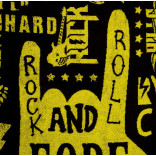 Полотенце махровое Rock-n-Roll 70 х 130 см