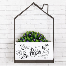 Декоративный ящик  для мелочей Цветы-2