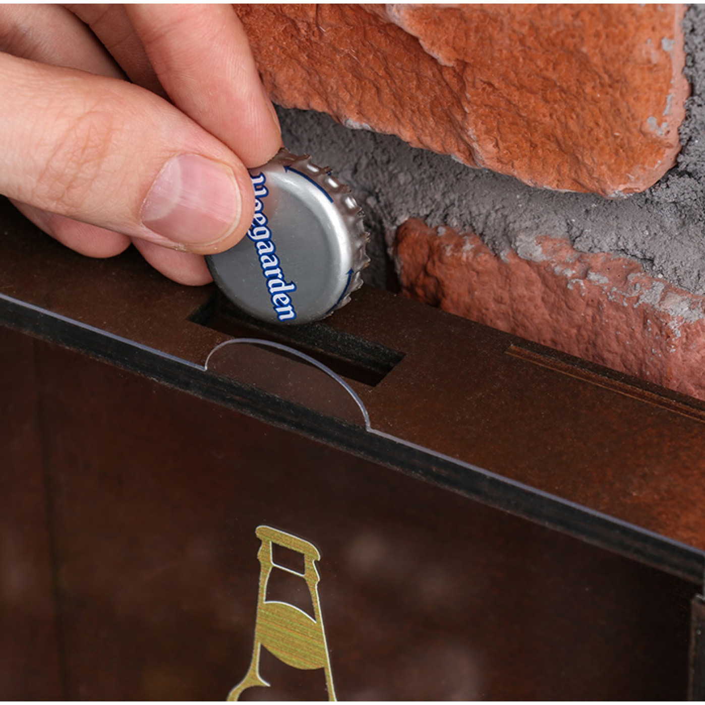 Двойная копилка для пробок и крышек Wine Beer