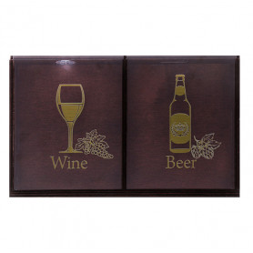 Двойная копилка для пробок и крышек Wine Beer-2