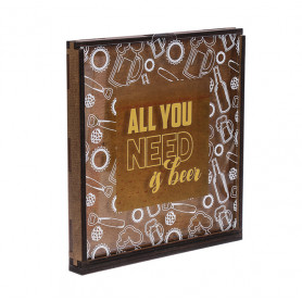 Копилка для крышек All Your Need Is Beer