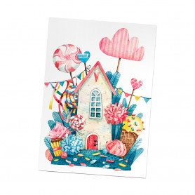 Арома-открытка Сладкий домик