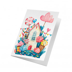 Арома-открытка Сладкий домик-2