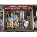 Подарочный бокс с вкусняшками "Новогодние чудеса"