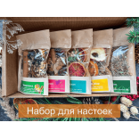 Набор для приготовления 5 настоек - вкусы в ассортименте