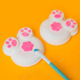 Бомбочка для ванны Лапки Зайки