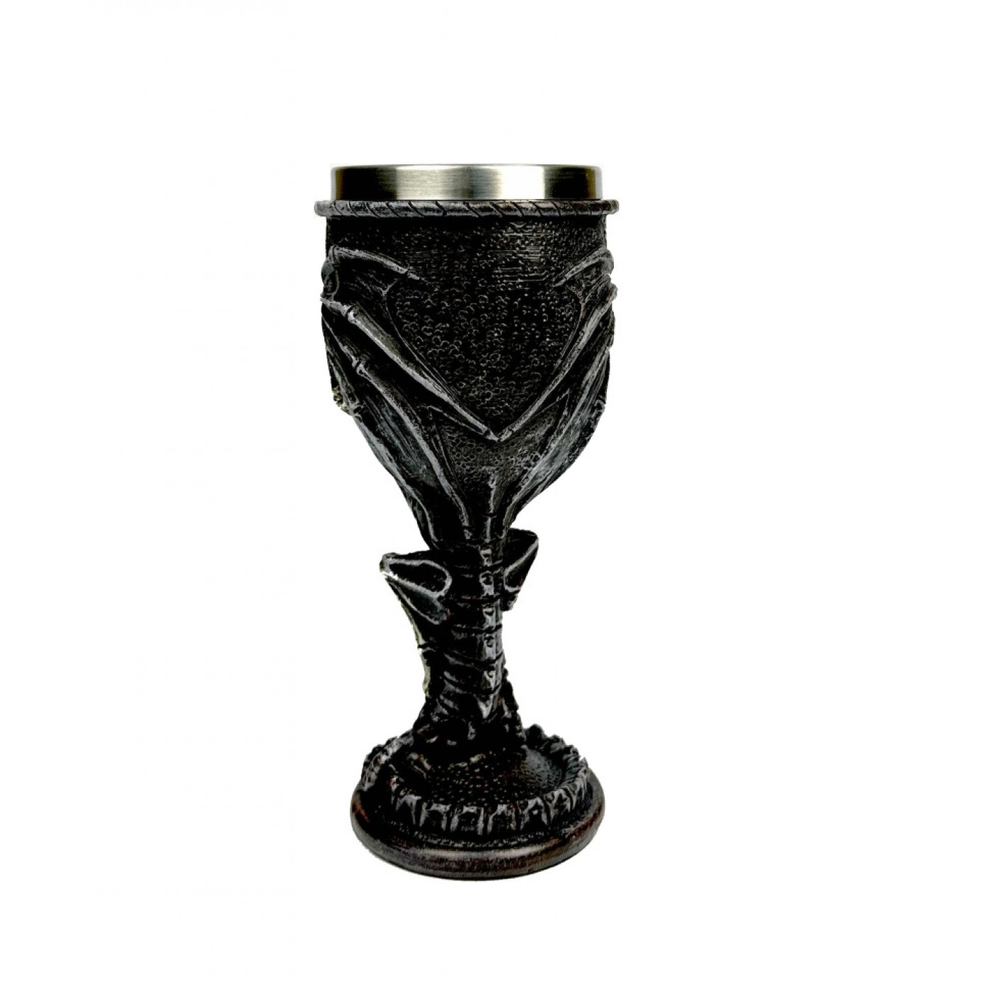 Бокал на ножке Дракон с топором