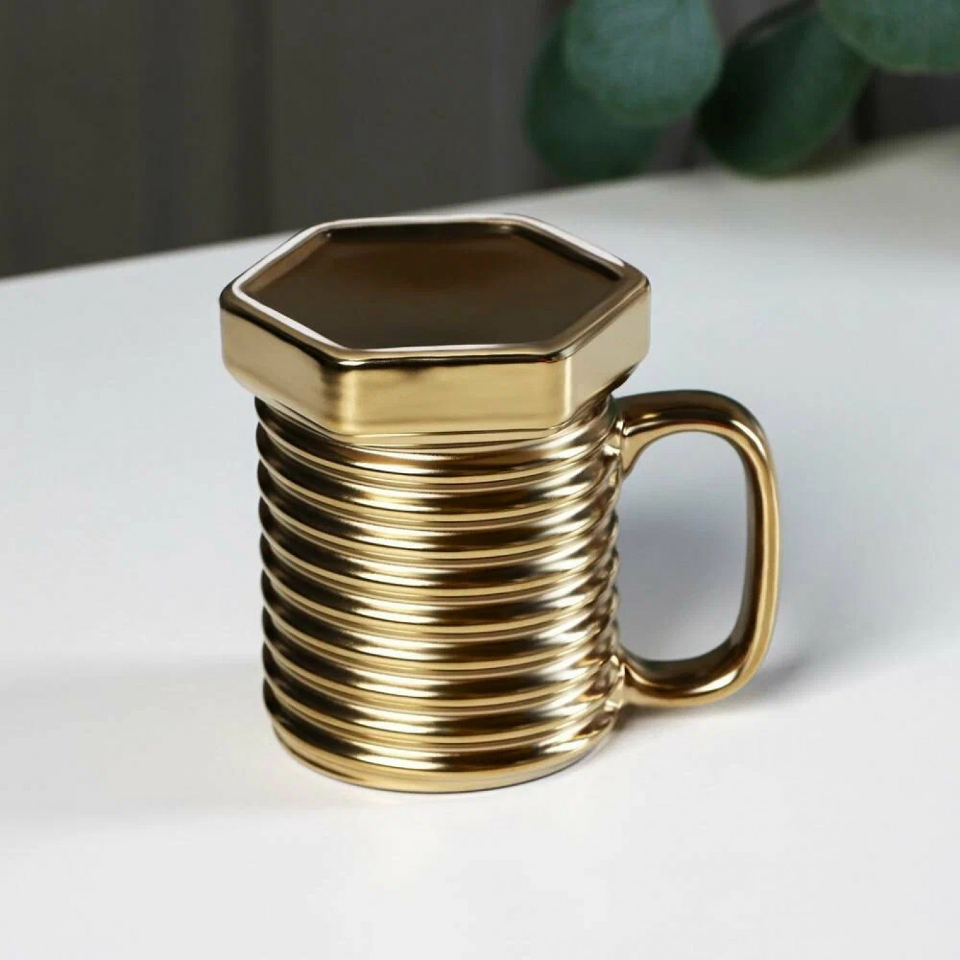 Подарочный набор для мужчин с кружкой в виде болта 