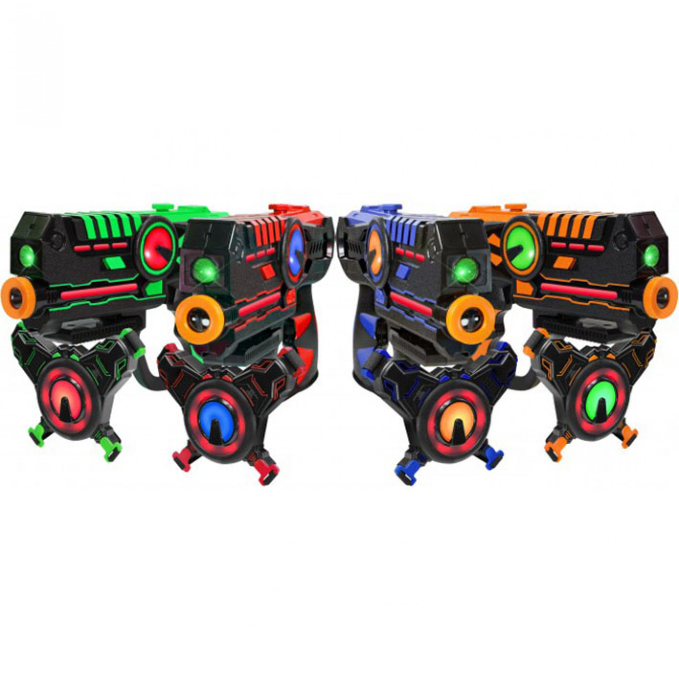 Игровой набор для 4-х игроков Лазертаг ArmoGear