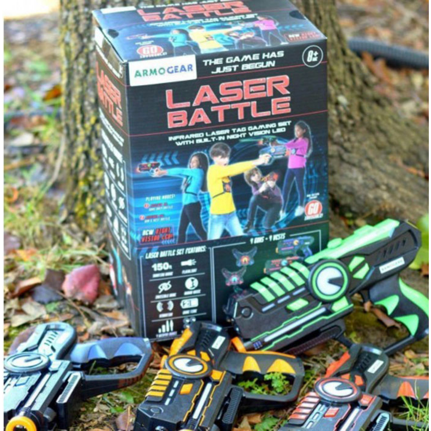 Игровой набор для 4-х игроков Лазертаг ArmoGear