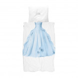 Комплект постельного белья Snurk Принцесса снежно-голубой 150 х 200 см.