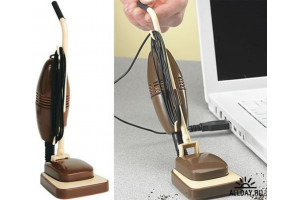 USB пылесос в ретро стиле