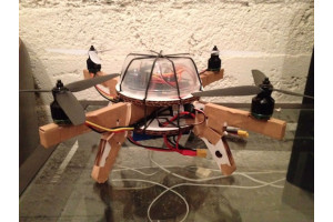 Квадрокоптер из картона