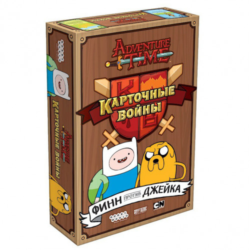 

Настольная игра Время приключений Карточные войны Финн против Джейка