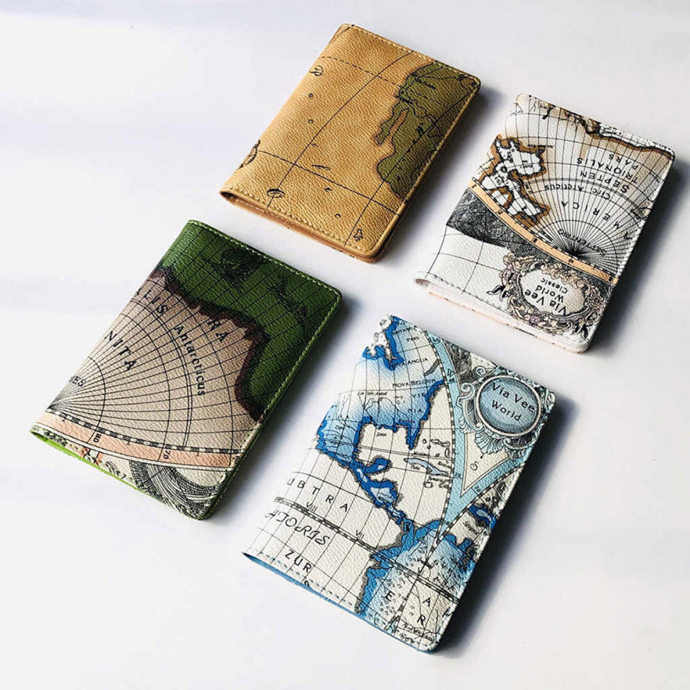 Обложка на паспорт Treasure Map (кожзам)