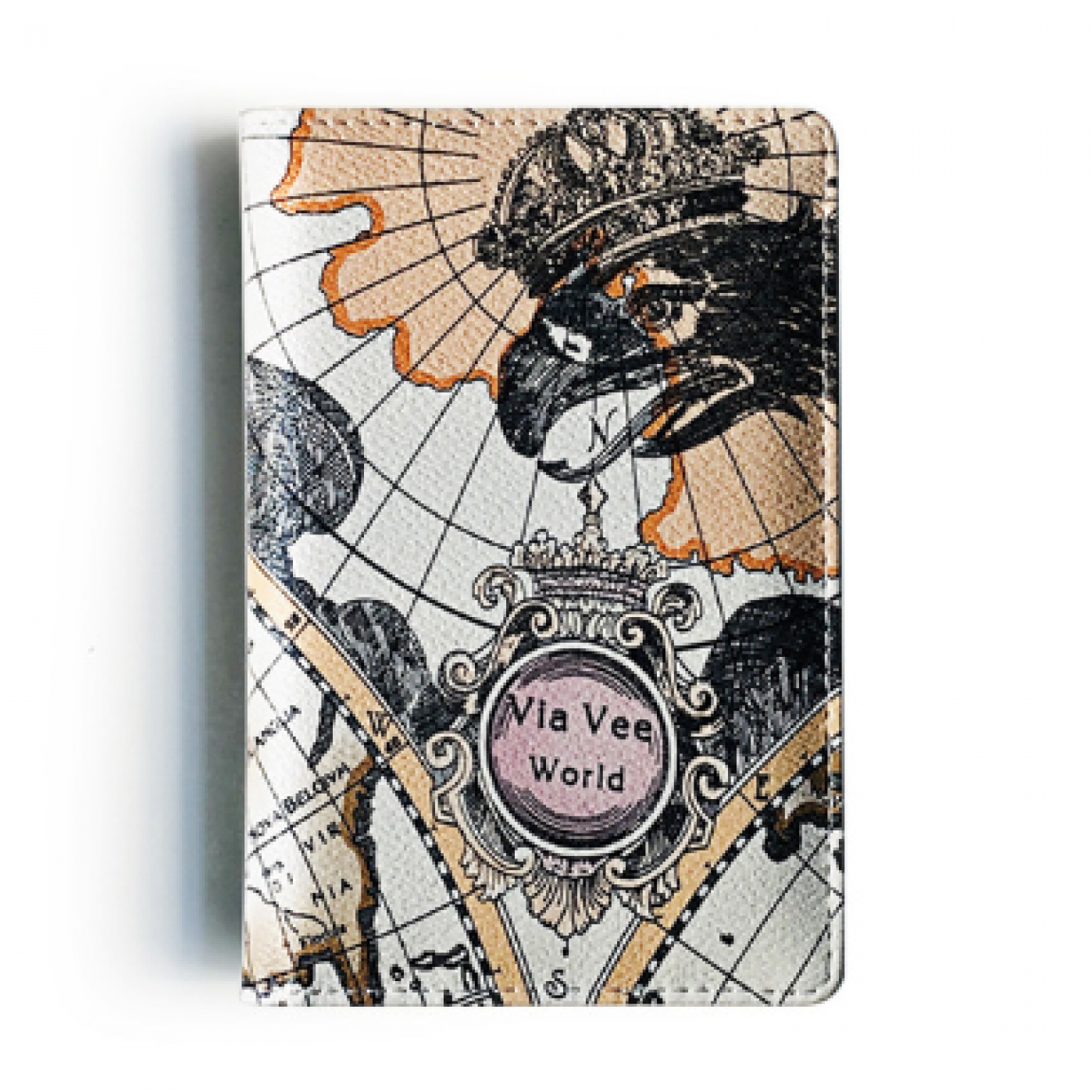 Обложка на паспорт Treasure Map (кожзам)