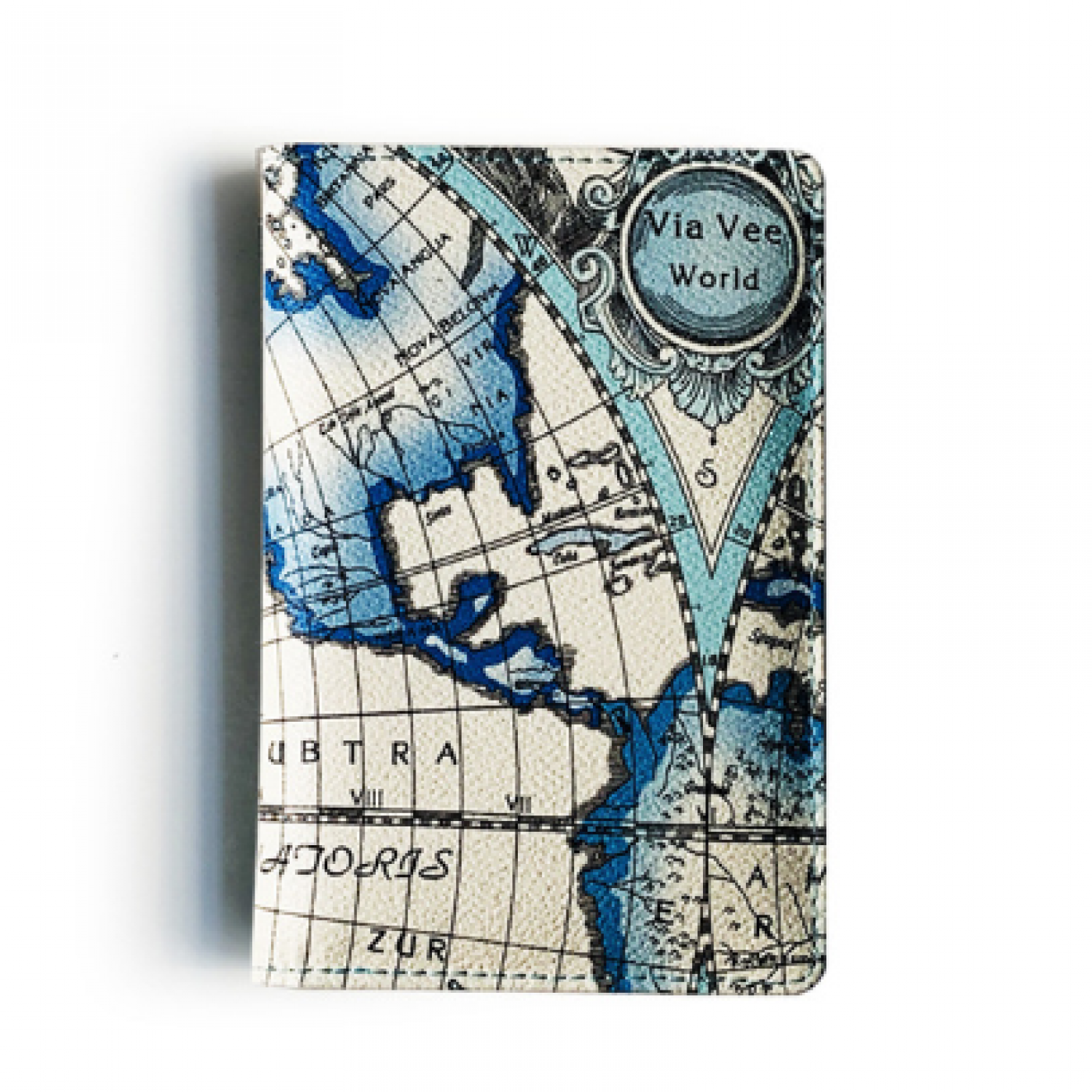 Обложка на паспорт Treasure Map (кожзам)