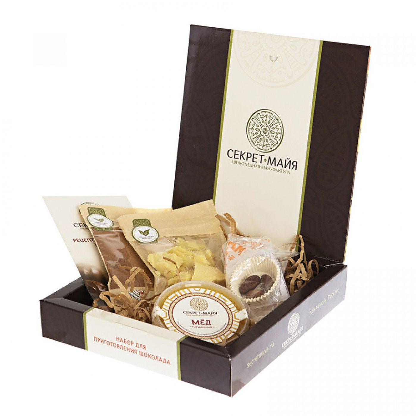 Набор для приготовления шоколада Секрет Майя Coco Honey