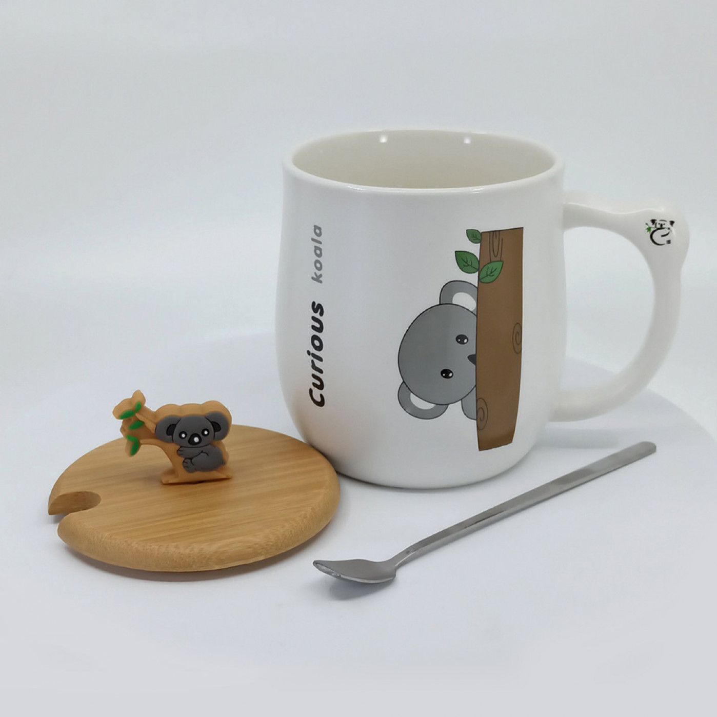 Кружка с крышкой и ложкой Koala Кружка с крышкой и ложкой Koala