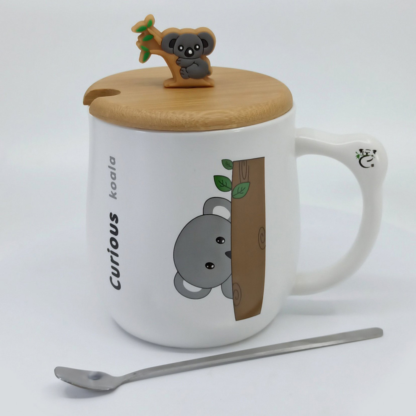 Кружка с крышкой и ложкой Koala Кружка с крышкой и ложкой Koala