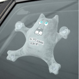 Автоигрушка на присосках Ты это извини если че-2