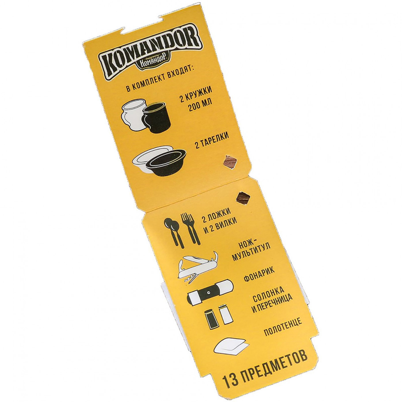 Туристический набор Лучший рыбак 13 предметов