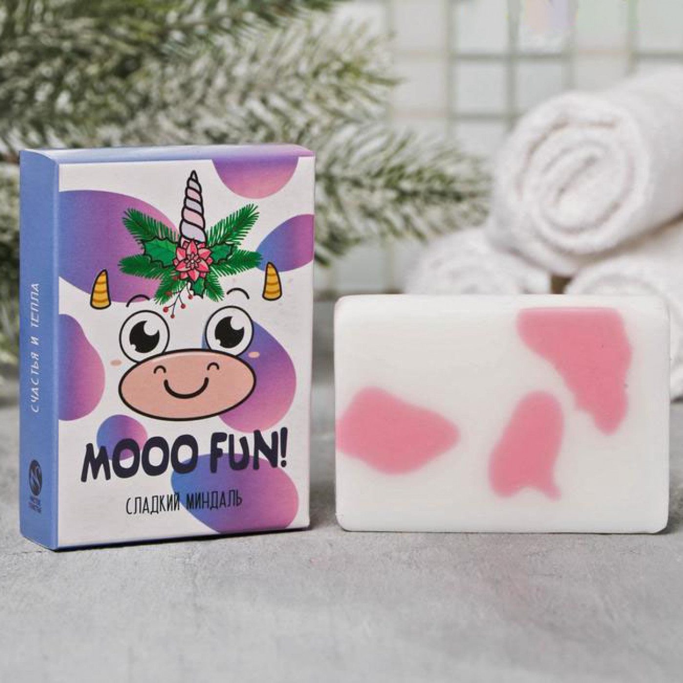 Подарочное мыло Moo Fun