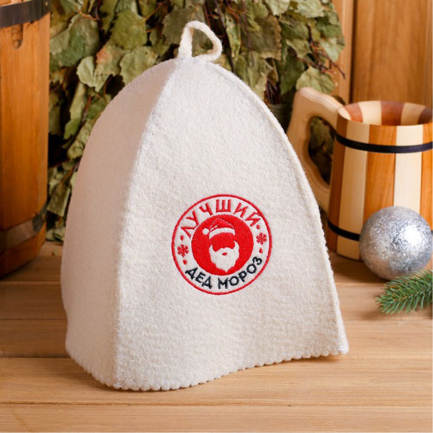 Набор банный Дед Мороз и Снегурочка