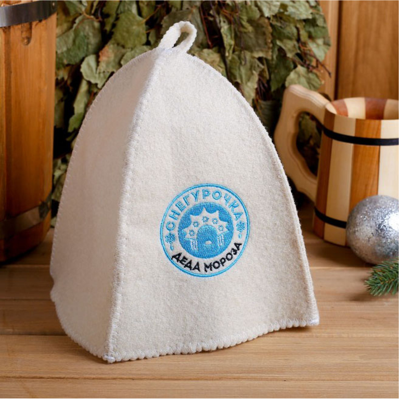 Набор банный Дед Мороз и Снегурочка