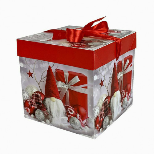 Подарочная коробка Новогодний Гном от Magicmag.net