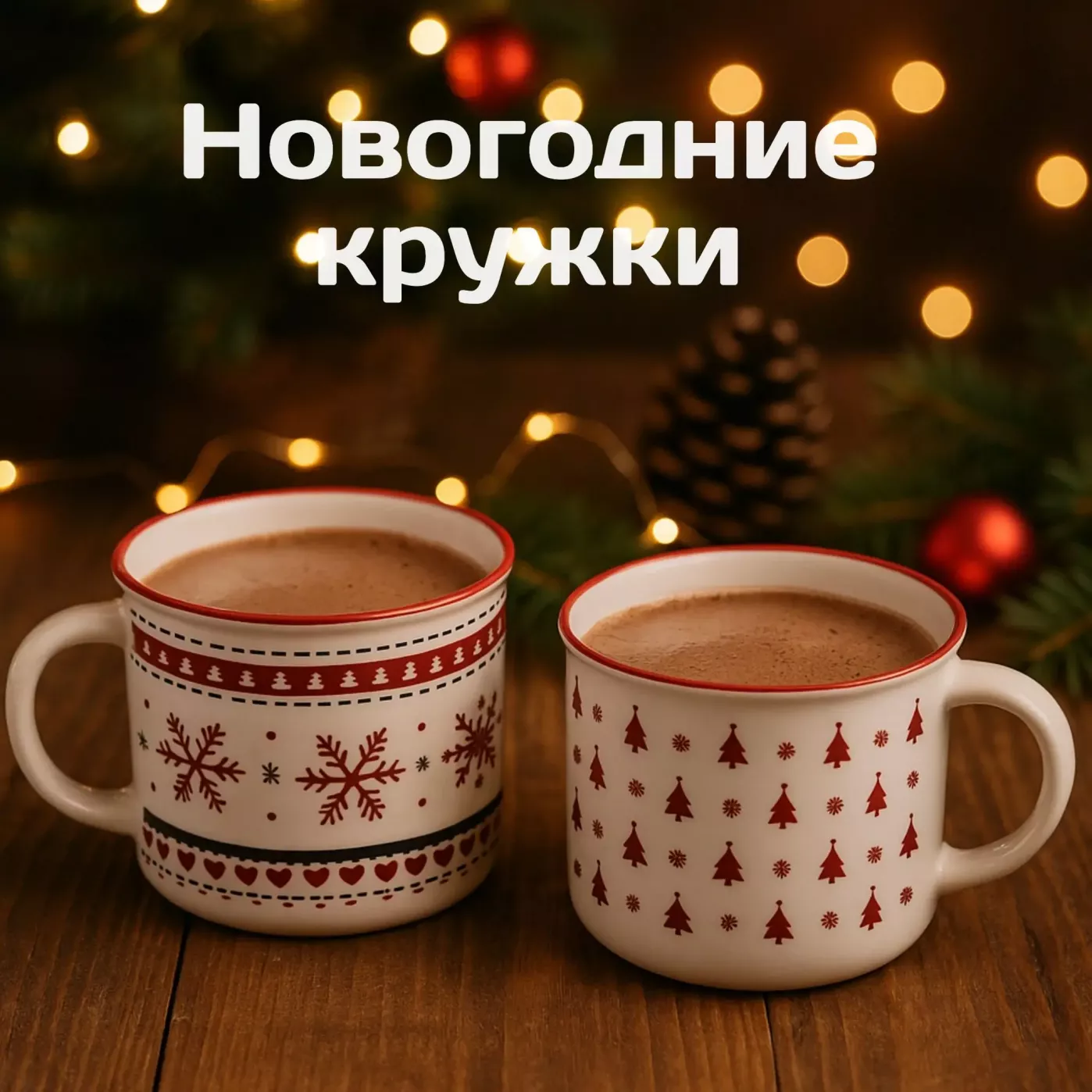 Большой новогодний подарочный набор для двоих 9 в одном