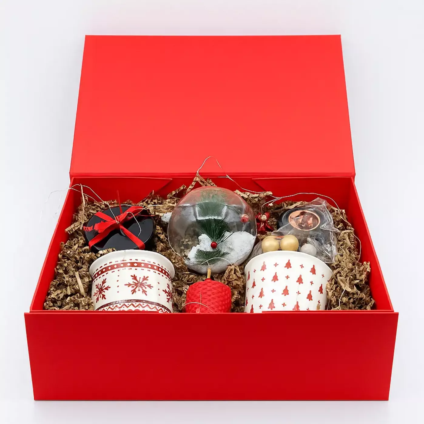 Большой новогодний подарочный набор для двоих 9 в одном