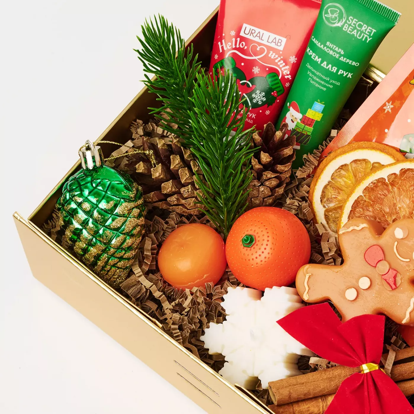 Подарочный SPA набор для девушки - "Коробочка заботы", время для себя